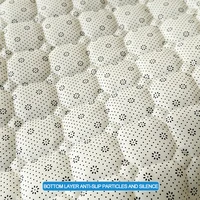 Quilted Mattress Cover Breathable Mattress Protector,Bed Sheet with Straps,Soft,Washable,Anti-Slip,Hypoallergenic, Noiseless 5