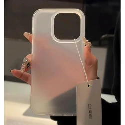 Ultra Thin Matte Soft Translucent Phone Case - Air Slim Silky Skin Cover - iPhone 14 Pro Max (Clear)