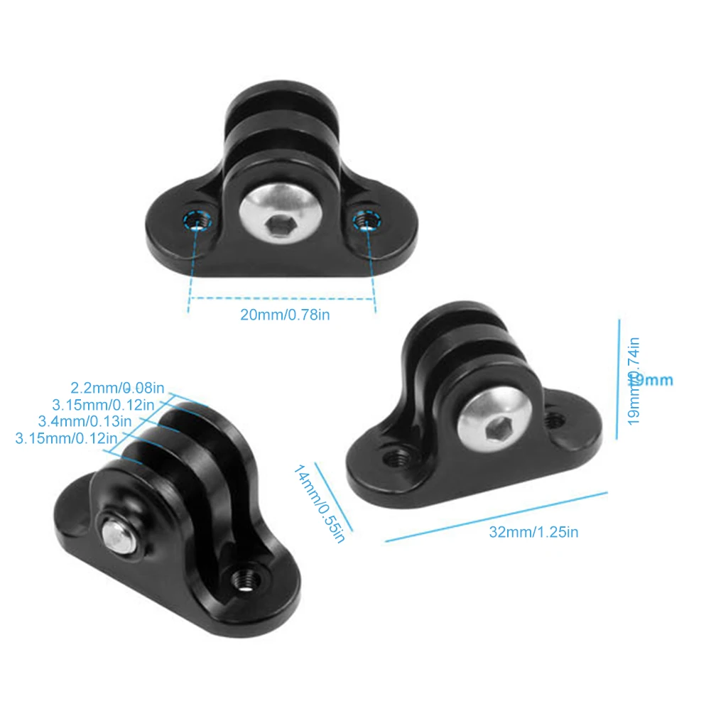 Aluminum Alloy Bicycle Camera & Light Mount Holder