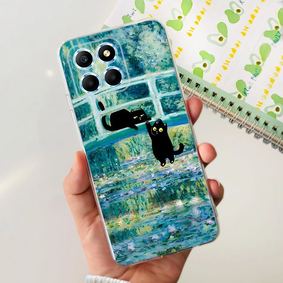 Fashion Butterfly Flower Soft Silicone Shockproof Phone Case Cover