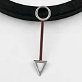 NO.5 Silver Dark Red