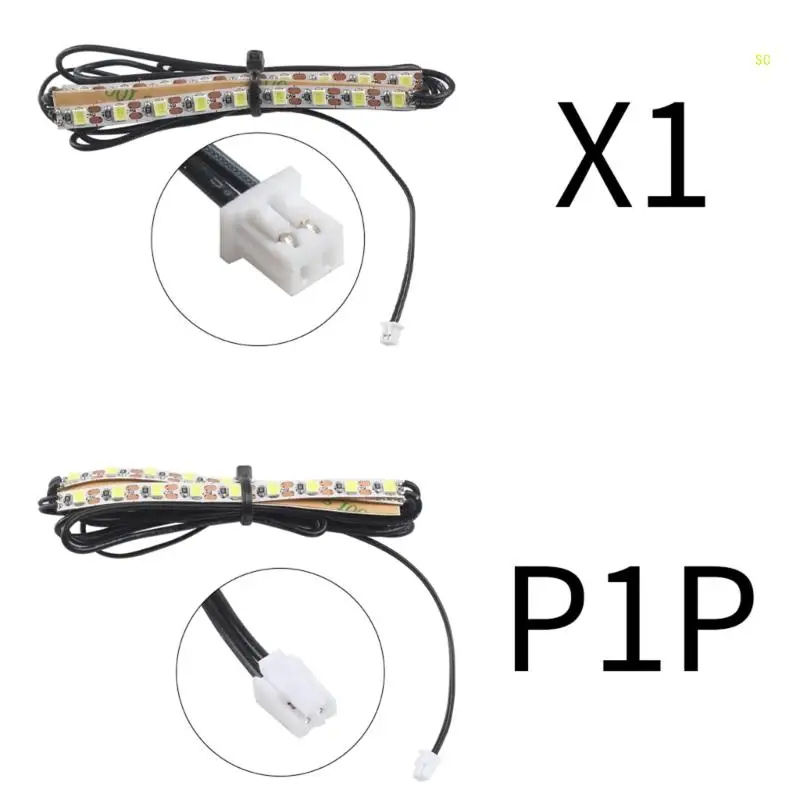 

LED Lights Strips For BambuLab X1/P1P Waterproof Lighting 3D Printer Accessories Dropshipping