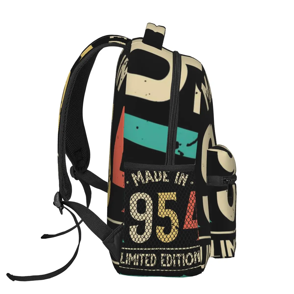 70 Years Old Gifts Vintage 1954 Casual Backpack Unisex Students Leisure Travel Computer Backpack