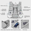 NEWBOLER Outdoor Trail Running 5L Ultralight Backpack Hydration Jogging Vest Men Breathable Marathon Bicycle Bag 5