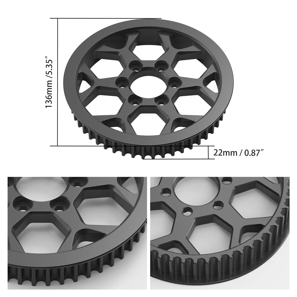 ACCOLADE DE SOUTIEN à pied d'abeille légère Sur-Ron 7075 aluminium