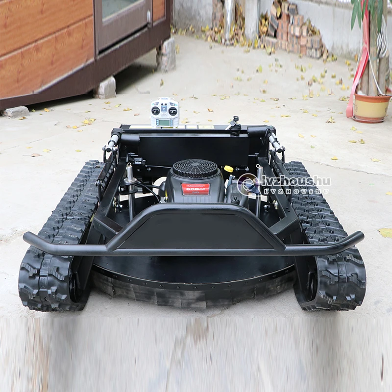 Smart Garden 22hp Robot Gas Automatic Remote Control Lawn Mower 900mm Cutter Grass Use in Garden Rotary Grass Wheel Mower Farm