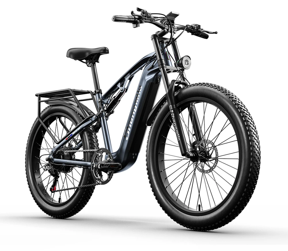 MX05 electric snow bicycle 500W48V17.5AH lithium battery 26-inch fat tire adult urban electric bicycle maximum speed 42KM/H