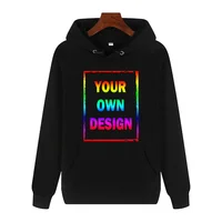 Customized/Designed Logo Hoodie Men's and Women's Long Sleeve Hoodie DIY Logo Commemorative/Advertising Top Team Hoodie 1