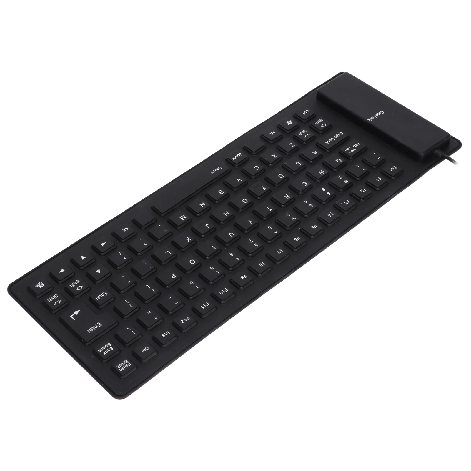 85 Keys Silicone Keyboard Fully Sealed Design Lightweight Portable Silent Soft Comfortable USB Wired Keyboard for PC Laptop - Image 3