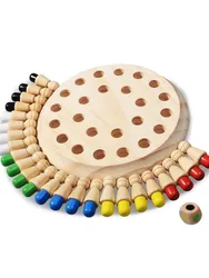 Montessori Wooden Puzzle Educational Sensory Memory Game (NB185C1)