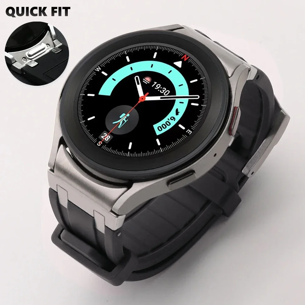 Luxury Sports Rubber Band for Samsung Galaxy Watch FE