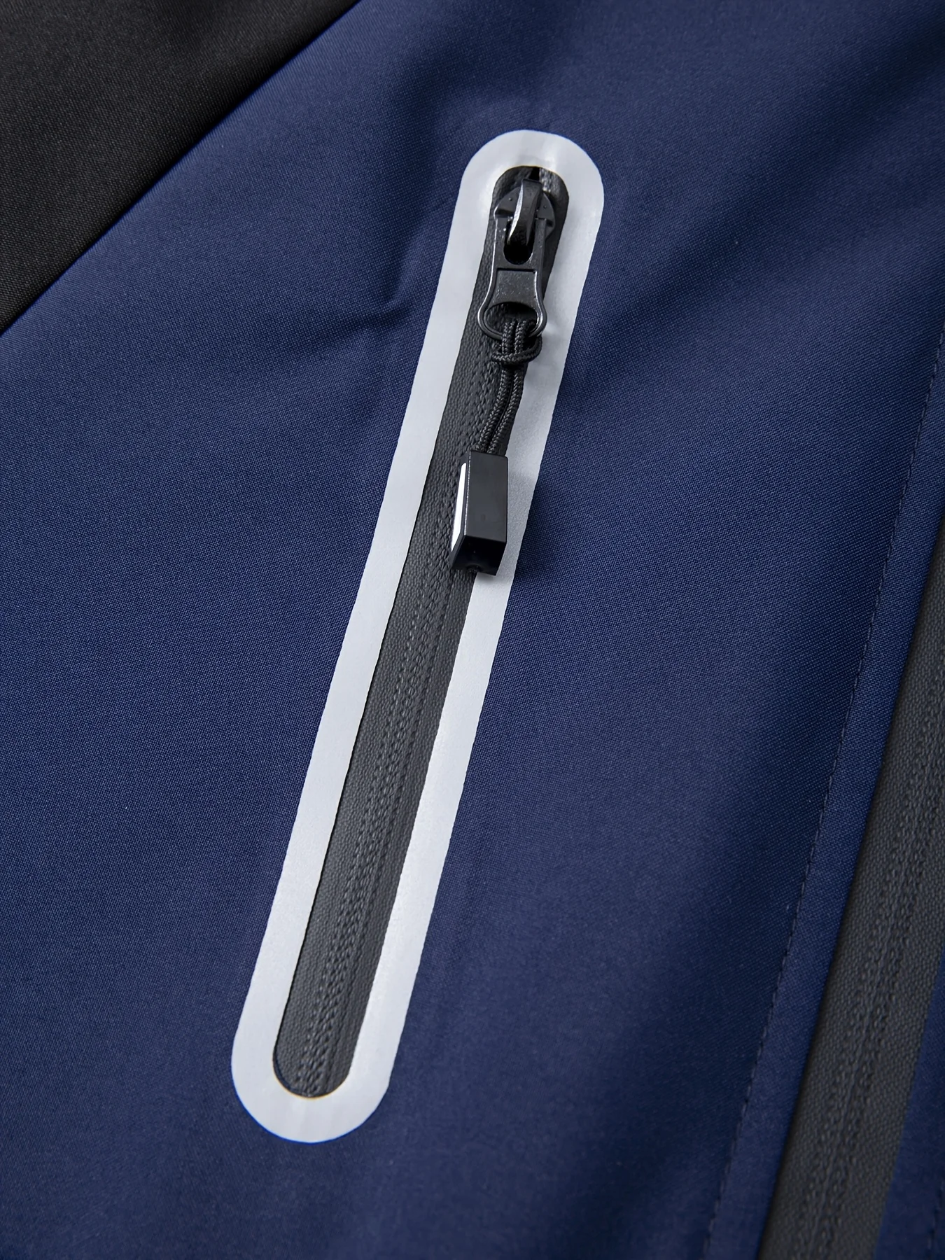 سترة بغطاء للرأس بسحاب للرجال، ملابس خارجية منسوجة...