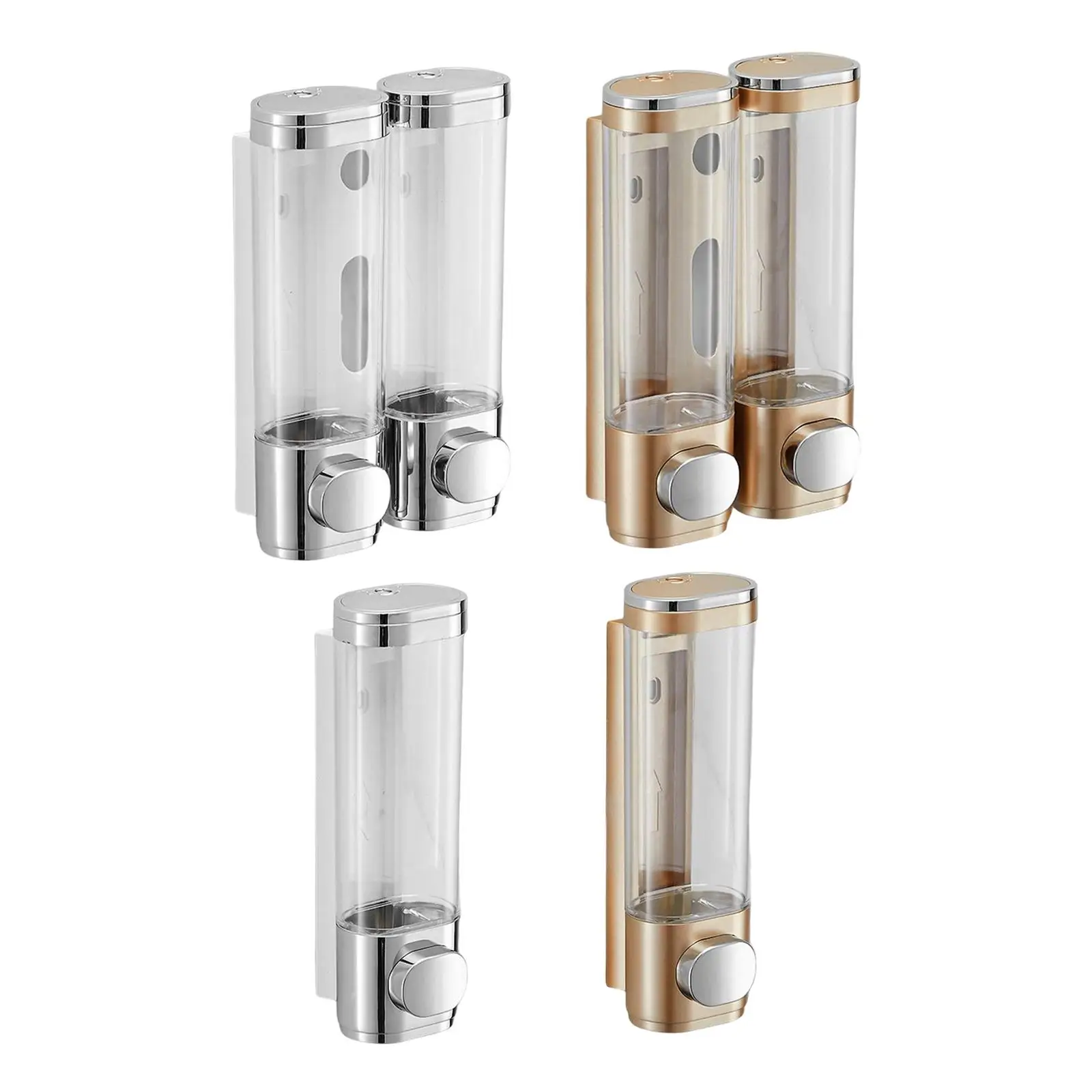 Hand Wall Mounted Soap Dispenser Shower Shampoo Liquid Soap Dispenser for Bathroom Office Kitchen Restaurant School Hand Wall Mounted Soap Dispenser Shower Shampoo Liquid Soap Dispenser for Bathroom Office Kitchen Restaurant School