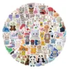 60/120pcs Calico Critters Stickers Laptop Scrapbook Decoration Graffiti Decals Skateboard Laptop Waterproof Sticker Toys Decor 3