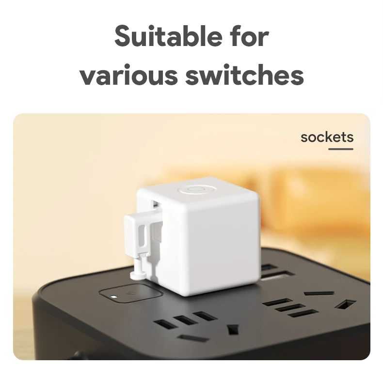 com Xiaomi MIJIA Outlets, Bot Remoter, Botão