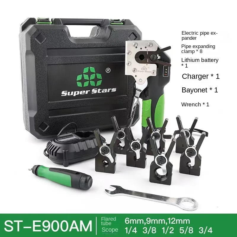 Copper-Tube-Electric-Flaring-Tool-Kit-ST-E900A-Cordless-Expander-for