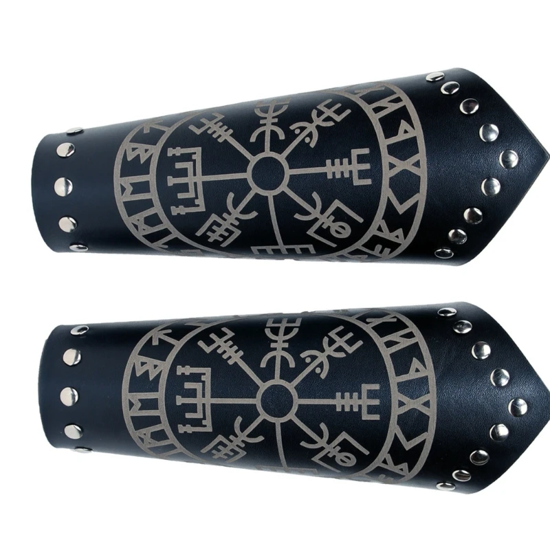 Men Bracer Wristband for Photoshoots Stage Embossed Gauntlet Gauntlet Cosplay drop shipping