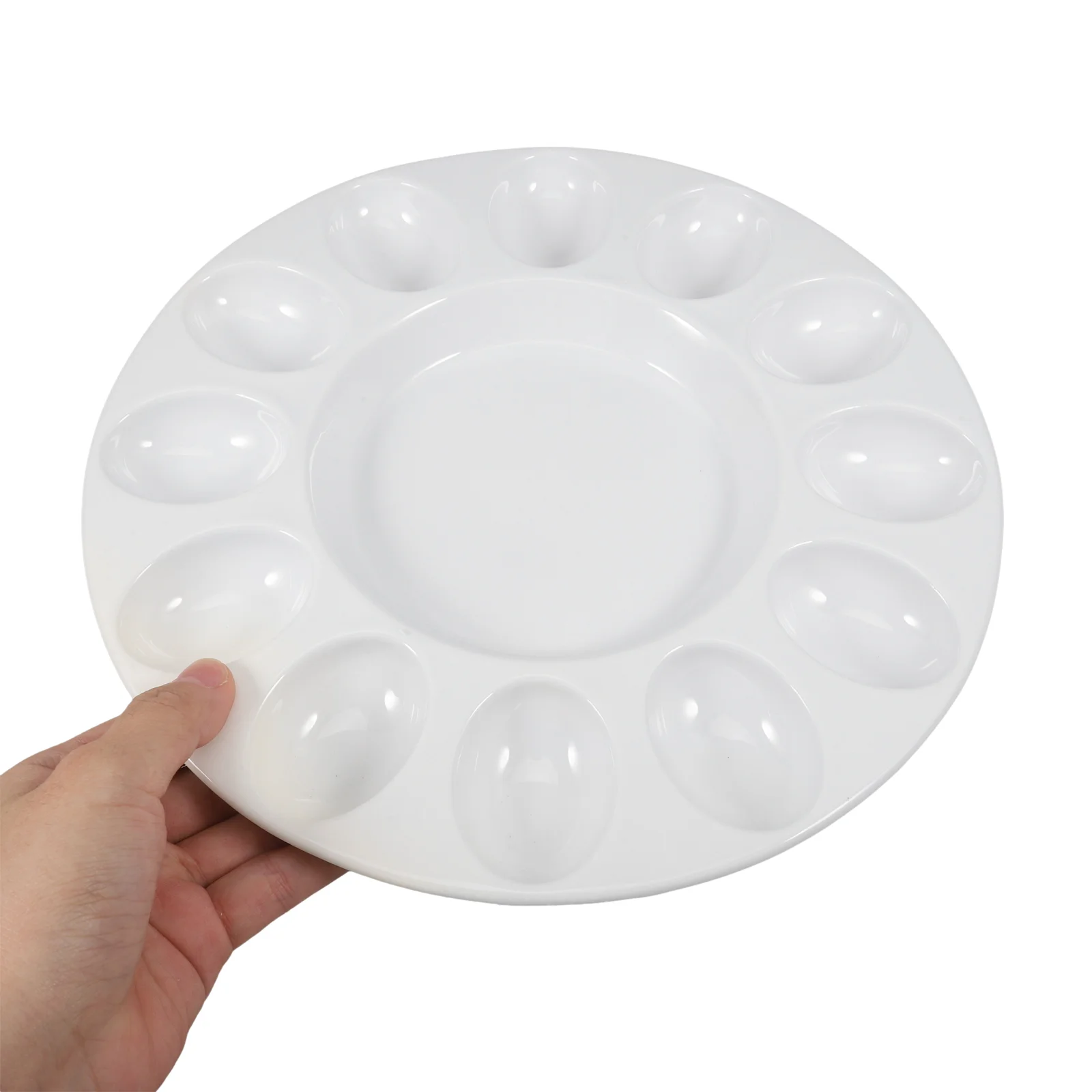 Easter Egg Tray Deviled Platter Carriers Ceramic Dish Devilled Eggs Holder Container Float 3