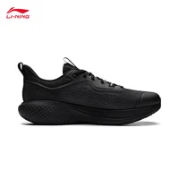 LI-NING SOFT GO 3 Chaussures de ville légères et confortables pour hommes, chaussures de sport décontractées à talon épais et souple AGLW001 5
