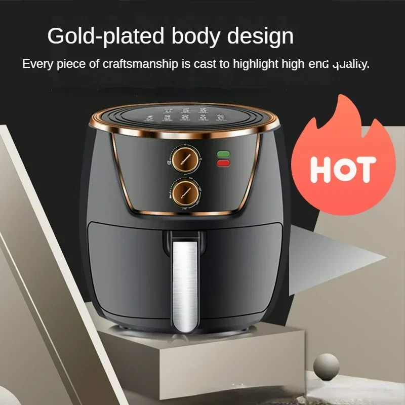 

Air Fryer Household Large Capacity Automatic Electric Fryer Intelligent Chips Machine Air Fryer Accessories Home-appliance 2024