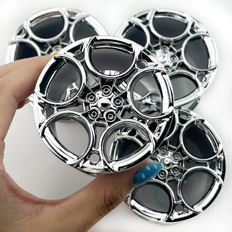 새로운 CADA 도금 금속 휠 허브 빌딩 블록 액세서리 골든 실버 호환 레고 MOC 1:8 차량 42083 42056 42115 휠