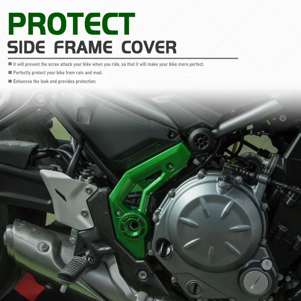 For Kawasaki Ninja Z 650 2017-2024 2022 Ninja650 Z650 Frame Side Cover Cowl Panel Fairing Guard Protector Motorcycle Accessories