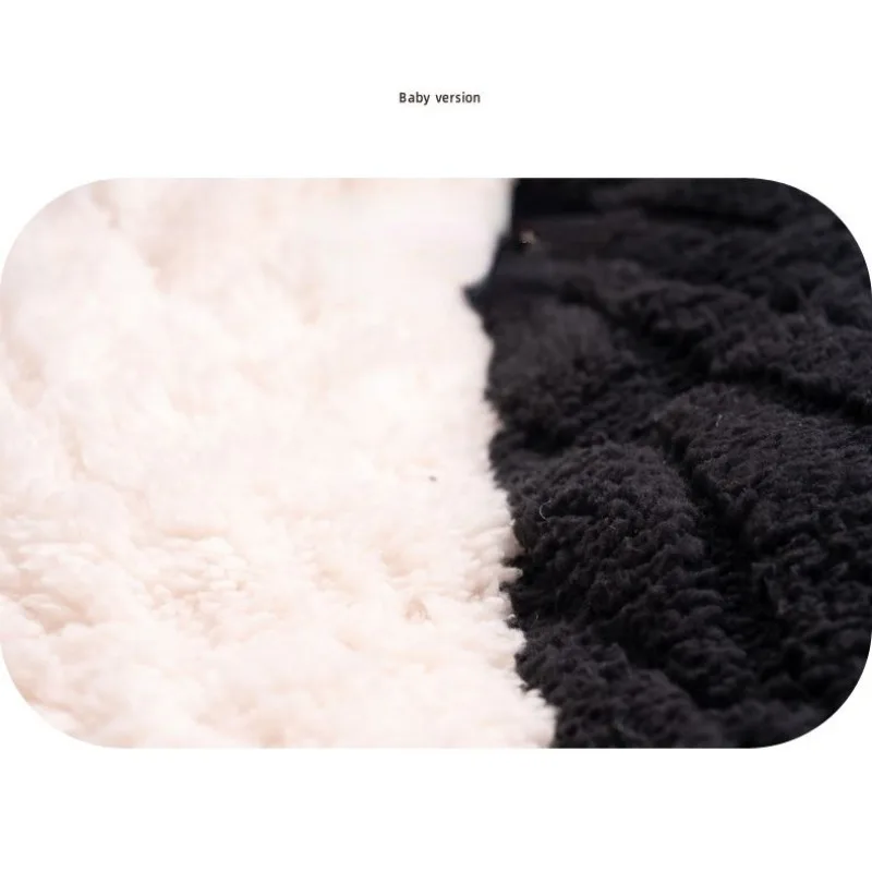 Sleepwear Men's Winter Three-layer Thickened Loungewear Suit Coral Velvet Cotton Sleepwear Insulation Flannel Home Clothing Set