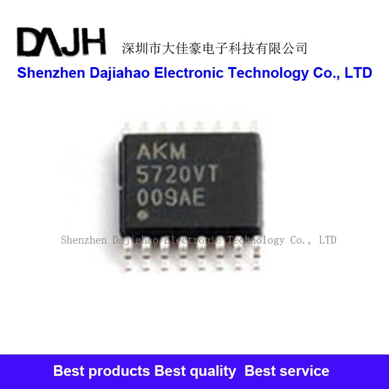 

1pcs/lot AK5720VT IC ADC/AUDIO 24BIT 96K 16TSSOP ic chips in stock