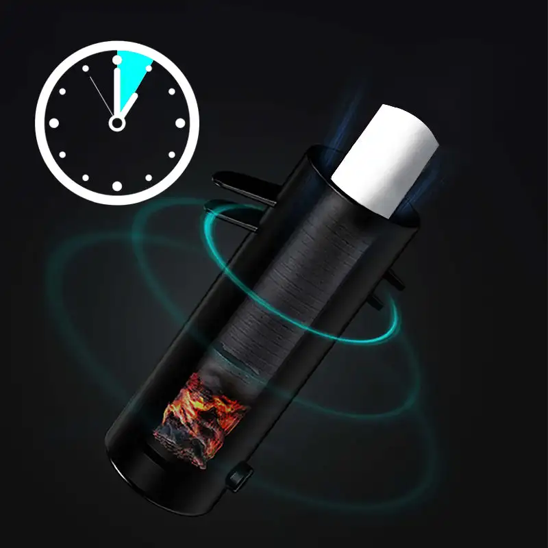 Cenicero Purificador De Aire Inteligente – Elimina Olores Y Partículas De Humo, Funciona Con Pilas, Portátil