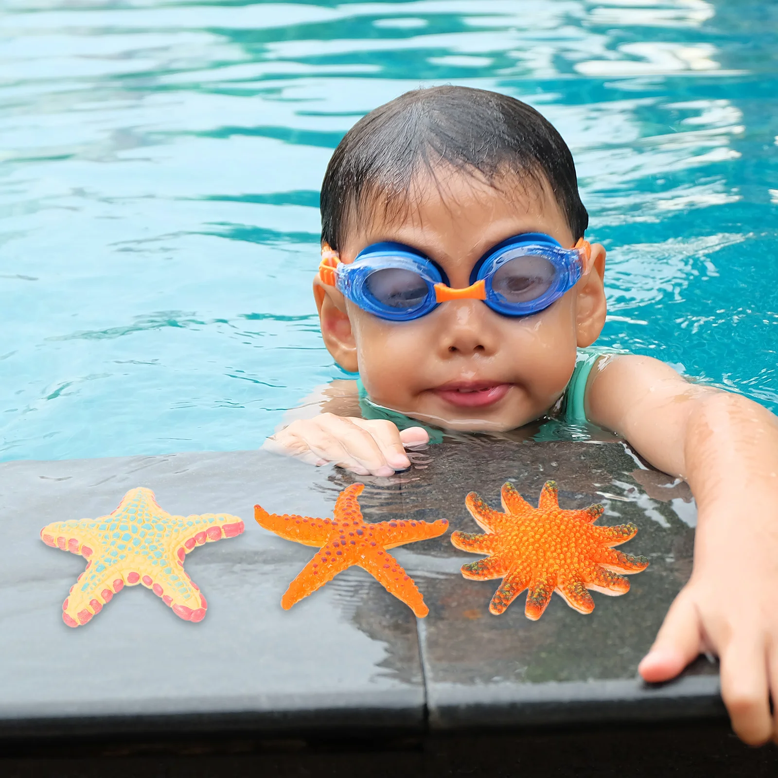 

8 Pcs Pool Toys for Kids Water Ages 8-12 Pools 4-8 Dive Diving Ocean Floats Pvc Girls Child Sea Animal
