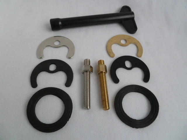 

Single hole hot and cold water faucet horseshoe installation, tightening and fixing accessories, screw rod installation,