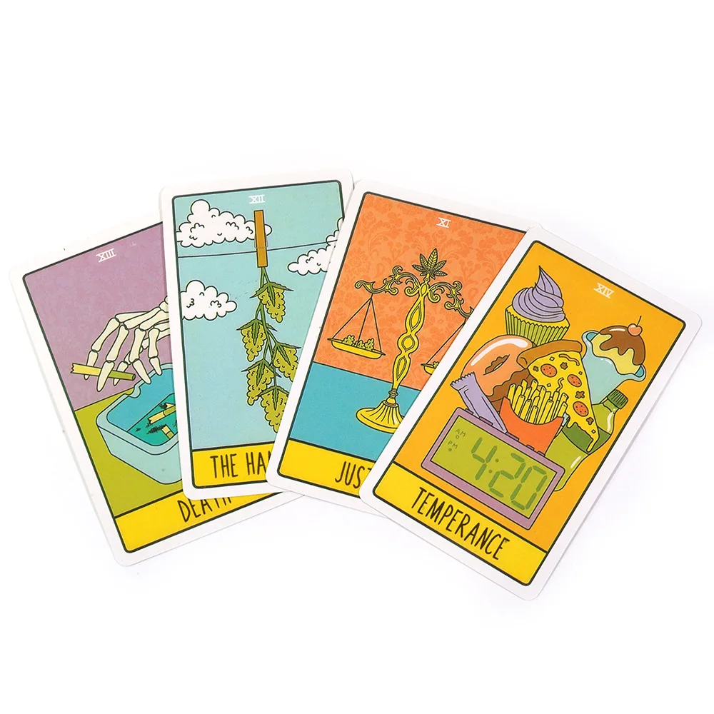Pot Tarot Cards High Quality 78 Tarot in hardcover boxes Origin Size 12cm*7cm with Paper Guidebook 3