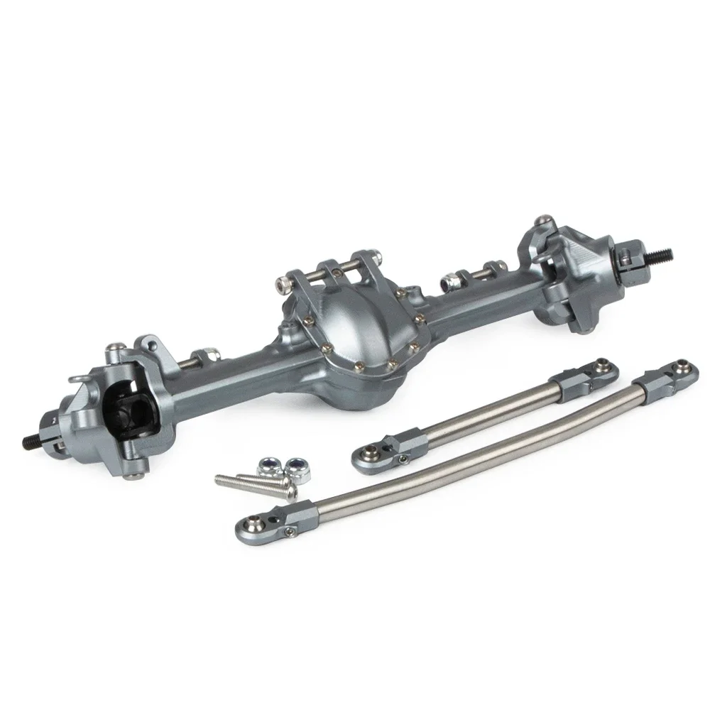 Axe RC En Métal Pour Axial SCX10 Ensemble D'essieux Avant Et Arrière RC En Métal Grand Essieu De