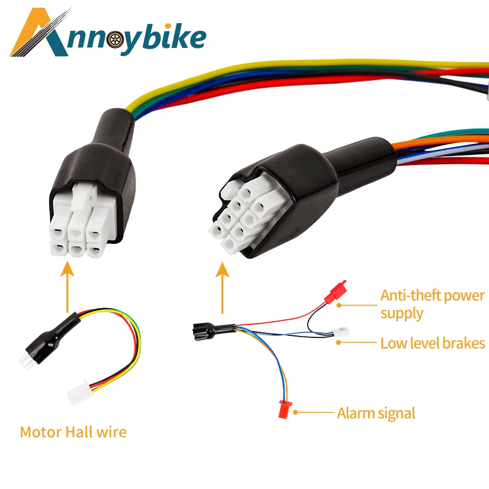 Sine Wave Controller 48V 60V 2500W 72V 3000W Electric Bicycle Brushless DC Controller  50A high power Scooter Motor Controller