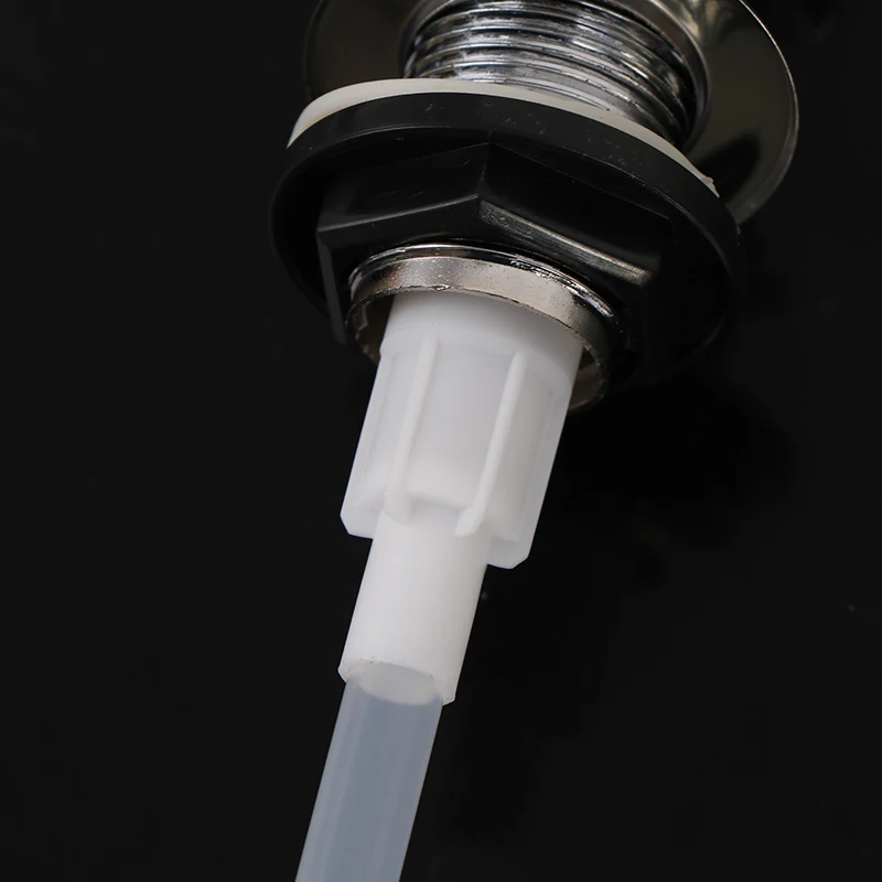 Kitchen Sink Soap Dispenser 300ml Detergent Liquid Lotion Dispensers Hand Press Type Stainless Steel Head