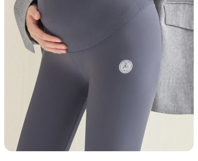 Maternity Leggings Spring and Autumn Outer Wear Support Yoga Barbie Pants Autumn Maternity Pants Shark Summer