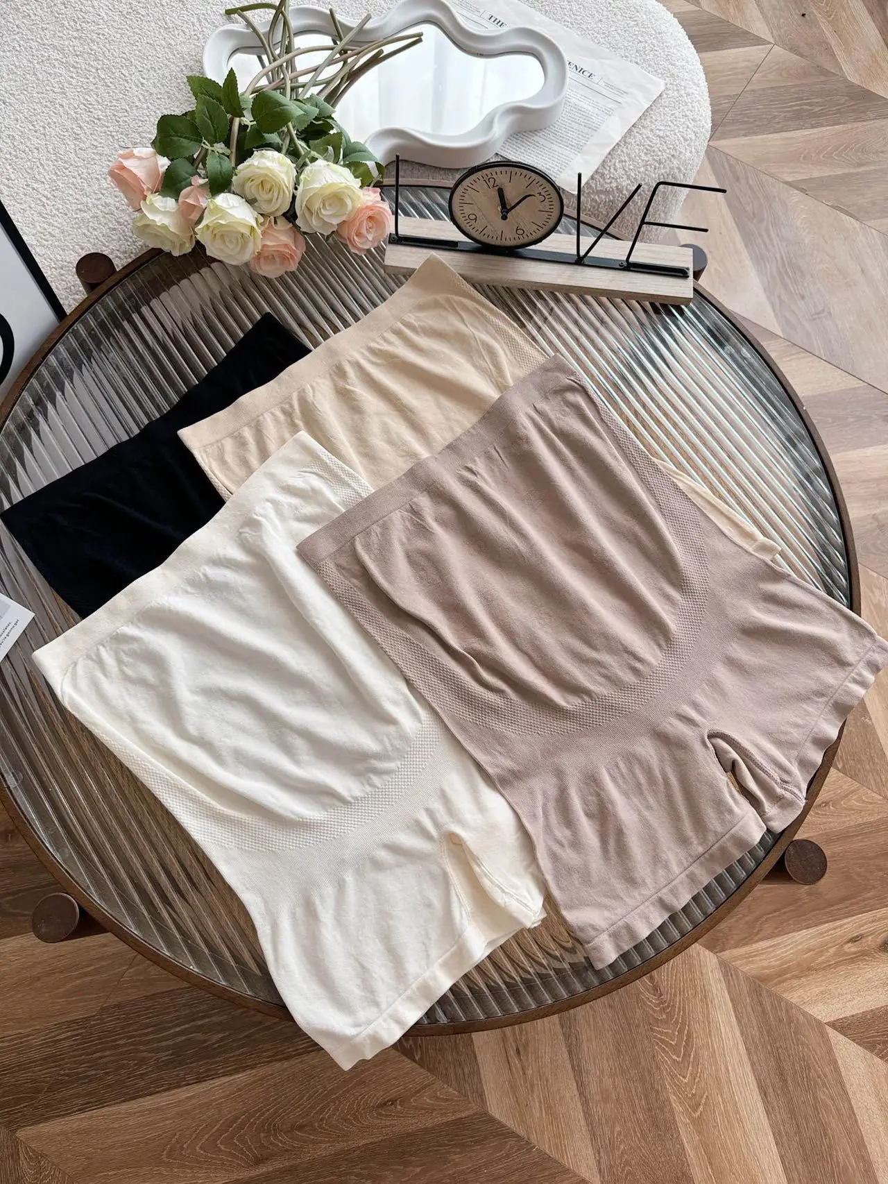New Pregnant Women Shorts Pregnant Yoga Pants Safety Pants Anti-naked Women Anti-bacterial Crotch Belly Slimming