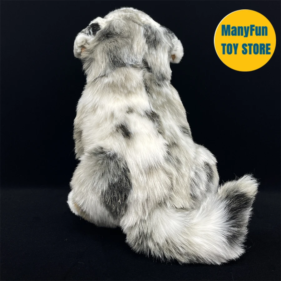 Chien en peluche de troupeau des contribuables australiens, haute fidélité,  animaux réalistes, jouets en peluche mignons, beurre en peluche de  simulation, cadeaux réalistes - AliExpress