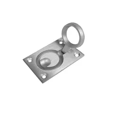  Durable Stainless Steel Marine Boat Deck Hatch Flush Pull Lift Handle Ring Door Knobs Handles Pull Ring 