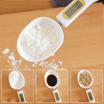Electronic Kitchen Scale 500g 0.1g LCD Display Digital Weight Measuring Spoon Digital Spoon Scale Mini Kitchen Tool 3