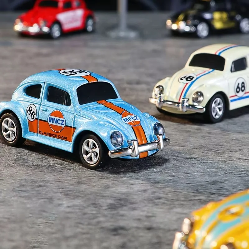 Wireless Mini Beetle Alloy Remote Control Car Mobile Phone Remote Control Model Car Toy 2025
