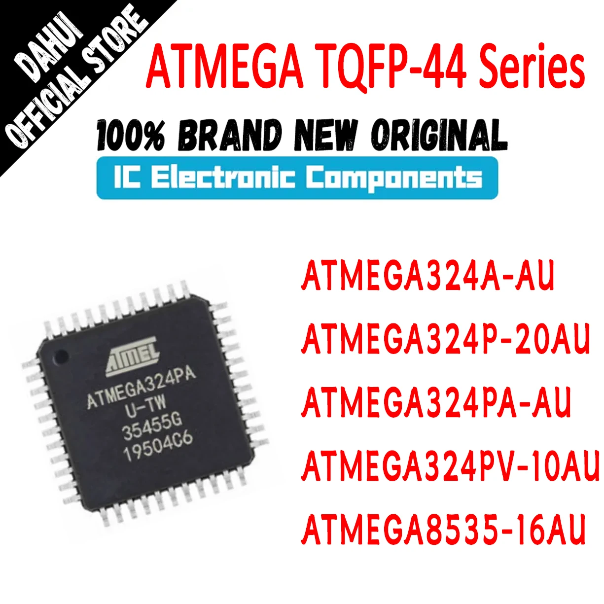 ATMEGA324A-AU ATMEGA324P-20AU ATMEGA324PA-AU ATMEGA324PV-10AU ...