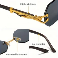 Lunettes de Sport à imprimé léopard géométrique pour femmes, monture Composite légère et Durable, lunettes Streetwear tendance, 2025 6