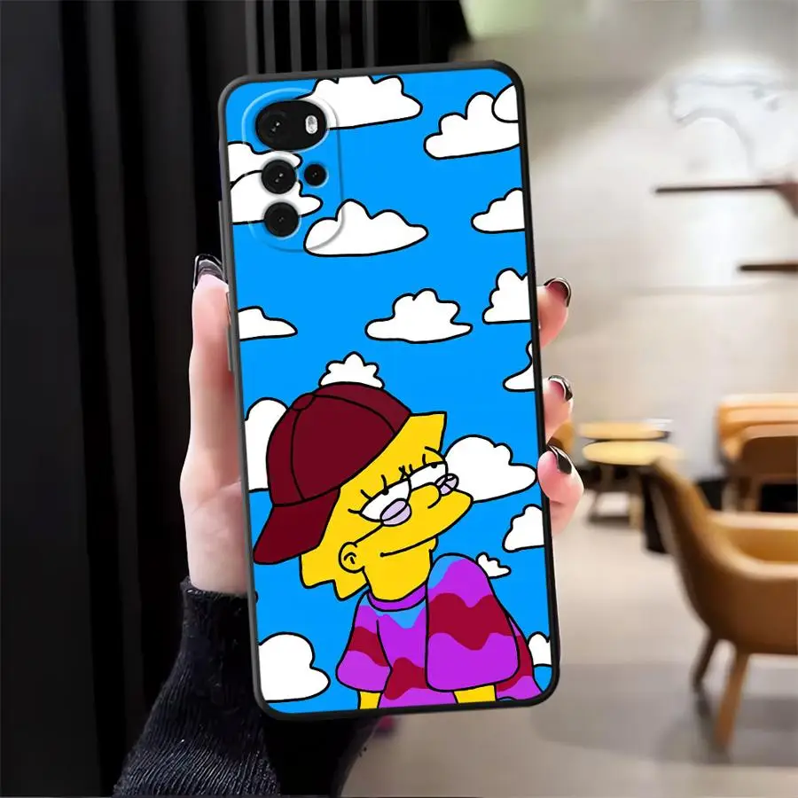 Black Soft Funny Homer Simpson Case - Playful Design and Durable Protection