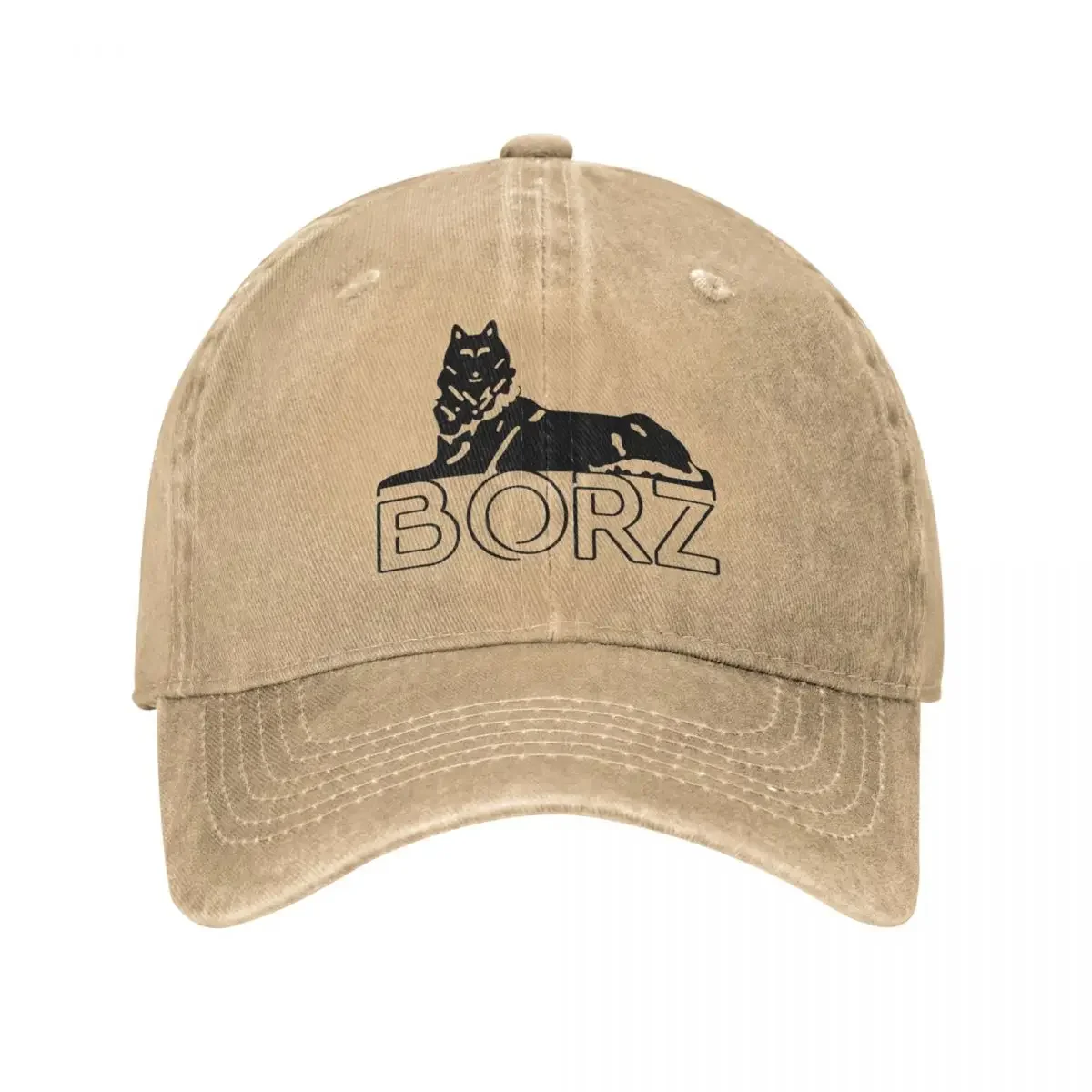 

Chechen Borz Wolf Men Women Baseball Cap Distressed Cotton Caps Hat Retro Outdoor Summer Snapback Hat