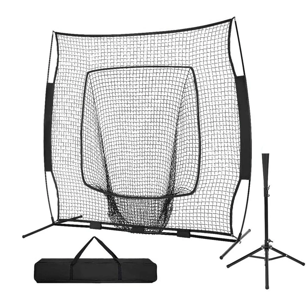

Adjustable rebounder pitchback throwing pitching practice baseball net