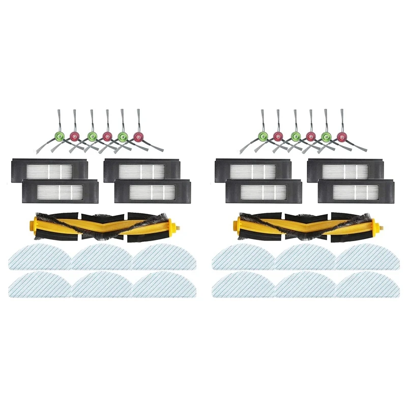 

Комплект из 34 запасных частей/аксессуаров, совместимых с Yeedi Vac 2 Pro Запчасти для пылесоса