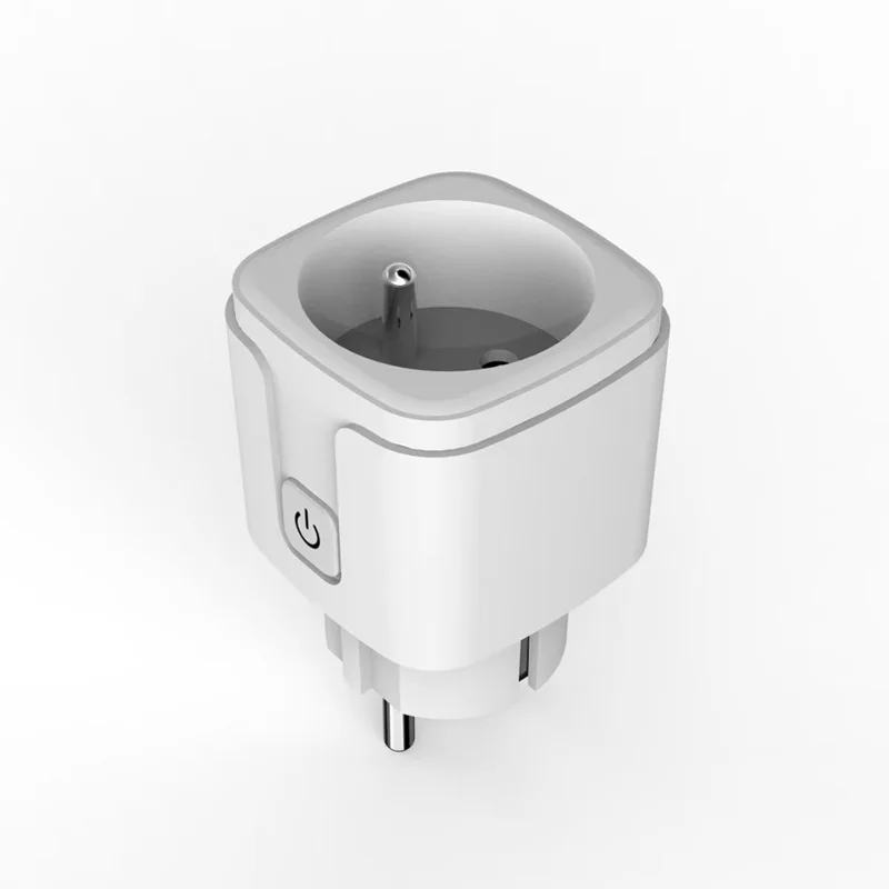 Tuya Smart Plug WiFi & Bluetooth FR مقبس 16A مع مر...