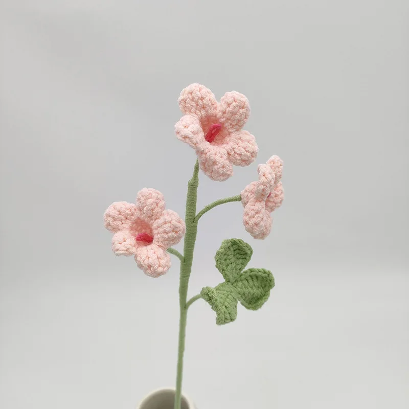 Charming Handmade Crochet Flower Bouquet - Perfect for Home Decor and Mother's Day Gift