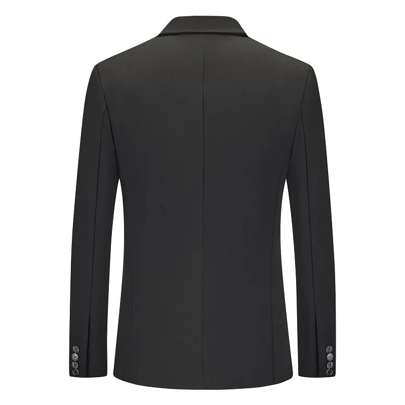 Spring and Autumn Thin Men Suit Coat Blazer Casual Color Matching Single Button Slim Fit Men's Suit High Quality Business Dress